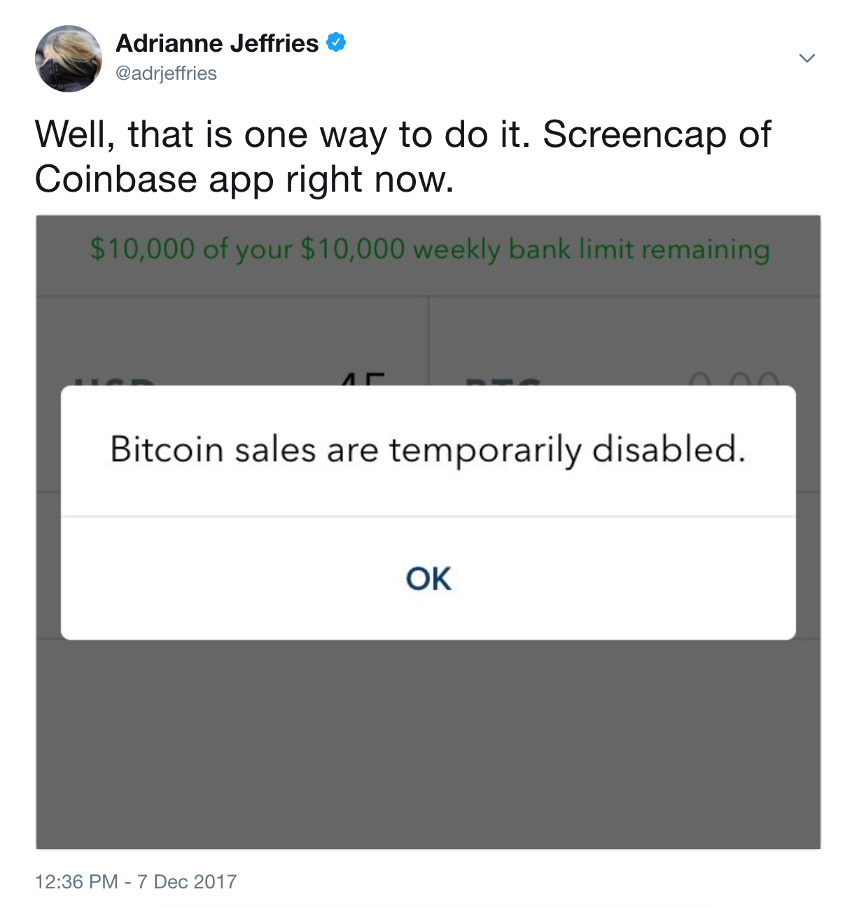 Bitcoin cash purchases are temporarily disabled best bitcoin charts app